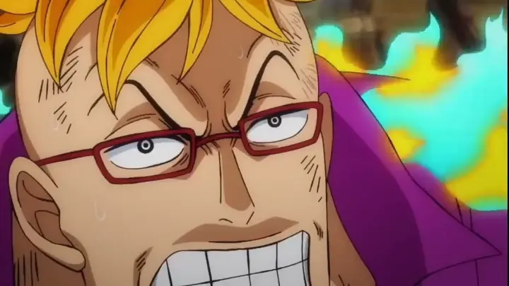 Marco Vs King And Queen One Piece 1022 Bilibili