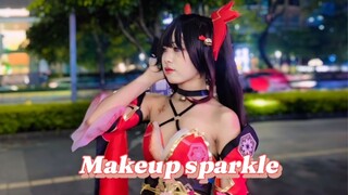 SPARKLE MAKEUP TUTORIAL🎇