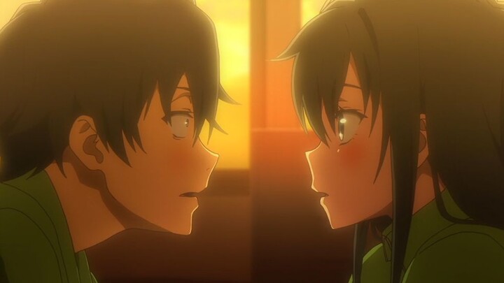Yukino và O-sensei tán tỉnh, Tập 13, nhìn nhau trìu mến
