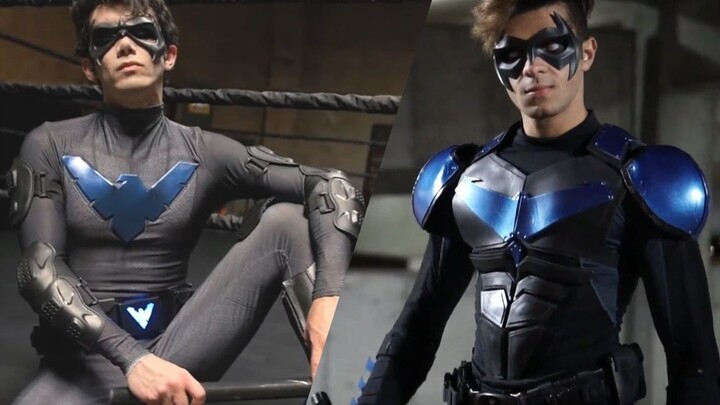 Manakah dari dua cosplay Nightwing yang lebih tampan? !