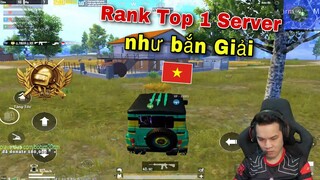 PUBG Mobile - Trận đấu cực căng của Hạng Top1 sever, Ae hãy xem cách mà Bộ Bim call team nhé