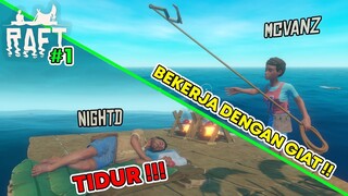 TERDAMPAR DI LAUTAN BERSAMA @NightD !!! KITA HARUS BISA BERTAHAN !!!