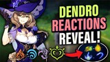 NEW DENDRO Reactions BLOOM & CATALYZE Revealed! 3.0 SUMERU Preview Part 1 Reaction | Genshin Impact