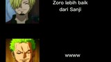 Zoro x Sanji kadang akur tapi banyak geludnya || ONEPIECE Fandub