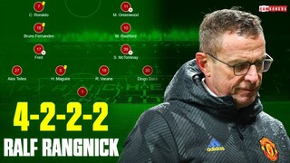 Vì sao HỆ THỐNG 4-2-2-2 của RALF RANGNICK KHÔNG HIỆU QUẢ tại MAN UNITED?