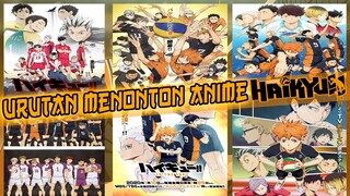 Urutan Nonton Anime Haikyuu