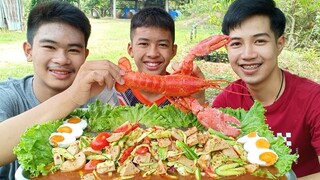 ตำแตงหมูยอไข่เค็ม กุ้งล็อบสเตอร์ มาแซ่บๆด้วยกันครับ