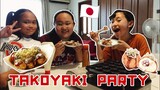 TAKOYAKI PARTY IN JAPAN 🎉🇯🇵 (JAPANESE STREET FOOD)