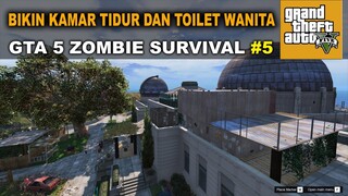 RENOVASI BASE ANTI ZOMBIE - GTA 5 ZOMBIE SURVIVAL