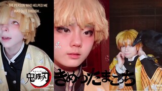 Zenitsu Agatsuma | Demon Slayer Kimetsu no Yaiba Tik Tok Cosplay Compilation