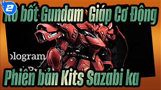 [Rô bốt Gundam  Giáp Cơ Động] MG Rô bốt Gundam  Phiên bản Kits Sazabi .ka, WIP montage_2