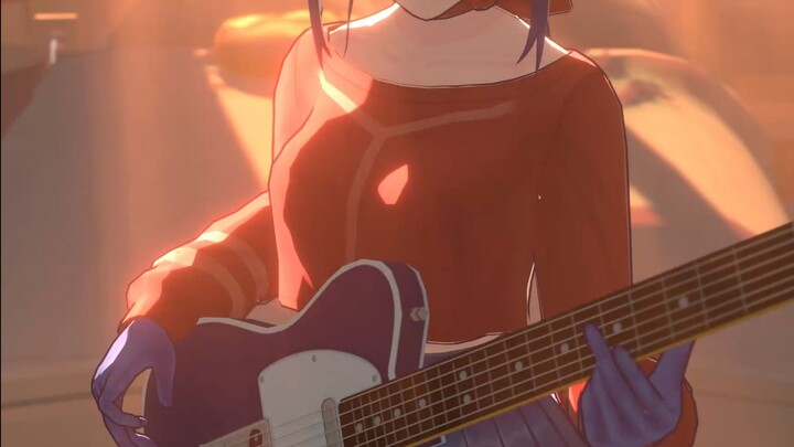 In case you haven't seen Hat Mita playing guitar seriously.