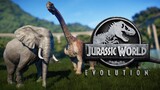 Gajah Afrika dan Burung Moa | Jurassic World Evolution Momen Lucu (Bahasa Indonesia)