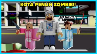 MIPAN & ZUZUZU Melawan Banyak Zombie Untuk Menyelamatkan Kota! (Brookhaven)