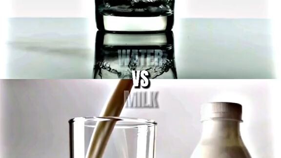 Water Vs Milk
