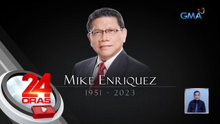 Mike Enriquez passes away at 71 | 24 Oras