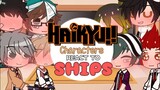 Haikyuu Characters React to SHIPS!! || Ft. IwaOi, KuroKen, UshiTen, LevYaku || Gacha Club