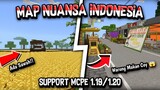 Review Map Nuansa Indonesia V5 || Support MCPE 1.19/1.20+