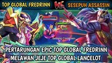 Top Global Fredrinn VS Jeje! Top Global Lancelot - Mobile Legends!