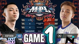 NXP SOLID VS BSB🔴 🔥[Game 1] | MPL-PH Season 6 Regular Season Week 2 Day 3 |MLBB