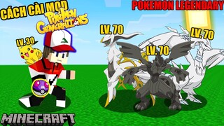 HƯỚNG DẪN CÁCH CÀI MINECRAFT PIXELMON SIÊU DỄ TRONG MINECRAFT...!!!!|MINECRAFT GAING