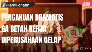 PENUH ZOMBI!!! PENGAKUAN DRAMATIS GA BETAH KERJA "Zombie ni Naru Made ni Shitai 100 no Koto" eps 03