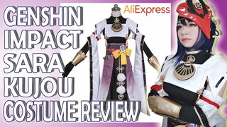 Genshin Impact Sara Kujou Cosplay | Heshun costume review | jaRoukaSama