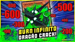 OUTRO BURN? 🔥 DRAGÃO CRACK TEM ATÉ SKILL EXCLUSIVA! - Yu-Gi-Oh! Duel Links #1919