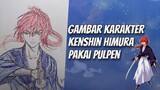 Belajar Menggambar Karakter Anime Pakai Pulpen Warna