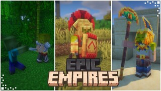 Epic Empires (Minecraft Mod Showcase) | New Weapons & Armor | Forge 1.20