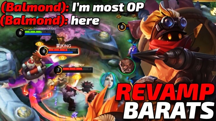 REVAMP BARATS GAMEPLAY VS REVAMP BALMOND [NO CUT]