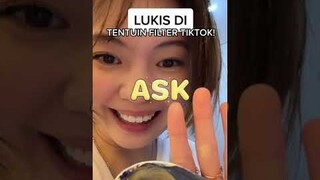 LUKIS DI TENTUIN FILTER TIKTOK PART 4! #shorts #ErikaRichardo