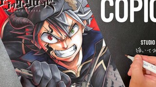 Asta | copic | Black Clover | Anime Drawing