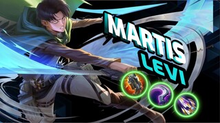 Levi Martis lebih agresif😈💀🔥🔥|MLBBxAOT Flaptzy Echo🥵