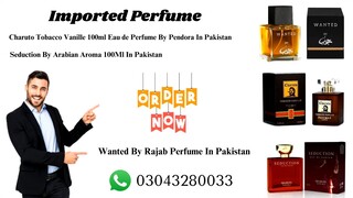 Wanted By Rajab Perfume In Lahore - 03043280033