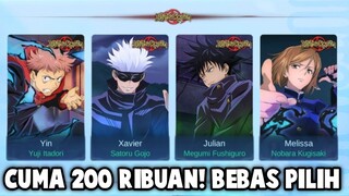 DI JAMIN DAPET SKIN JUJUTSU KAISEN BEBAS PILIH CUMA 200 RIBUAN ! TIPS HEMAT SKIN JUJUTSU KAISEN