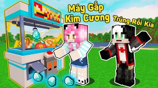 REDHOOD 24 GIỜ TROLL MỀU BẰNG MÁY GẤP KIM CƯƠNG TRONG MINECRAFT*MỀU THỬ THÁCH HACK MẤY GẤP THÚ