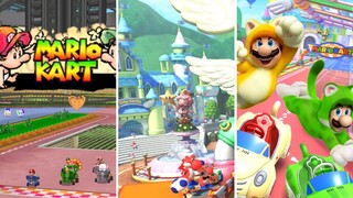 Evolution of Baby Park Tracks in Mario Kart Games (2003 - 2022) 4K