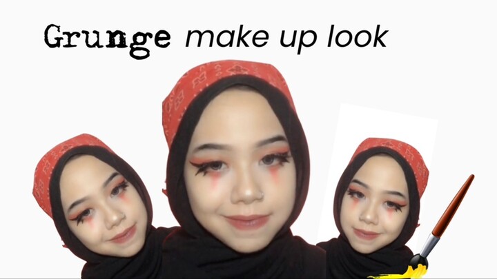 GRUNGE MAKE UP LOOK