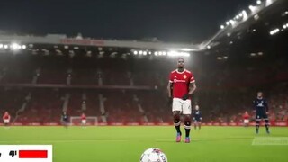 eFootball 2022 - TẤT CẢ các kiểu sút phạt đặc trưng với Salah, Neymar, Pogba, Lewando