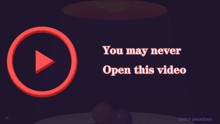 You May Never Open This Video