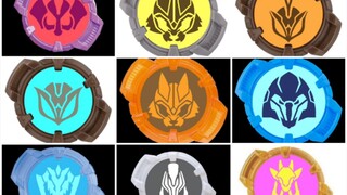 【Kamen Rider Polar Fox】Screenshot or pause to choose your desire Grand Prix Knight Core