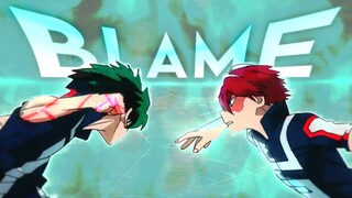 Graves - Blame - My Hero Academia Todoroki Vs Midoriya [EDIT/AMV]