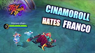 CINNAMOROLL HATES FRANCO
