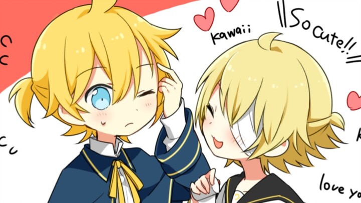 Vocaloid- Kagamine Len- Learn English with me!