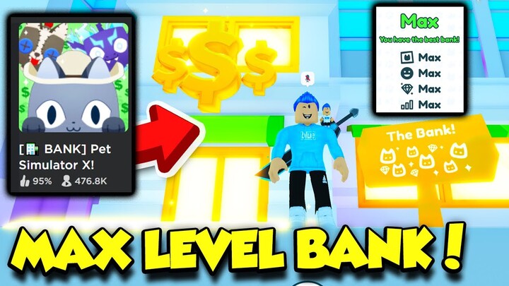 The BANK Update In Pet Simulator X IS HERE And It's Interesting... (Roblox)