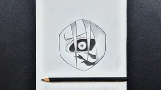 Easy to draw | how to draw sasuke’s eye step-by-step