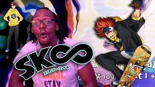 ZachReacts to SK8 the Infinity S1E1 SKATEBOARD FIGHT CLUB! LET'S GO!!!