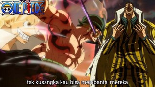 OP 1072 - KAKU LANGSUNG KABUR! ZORO MEMBANTAI CP 0 DAN SERAPHIM DENGAN MODE SERIUS -Prediksi