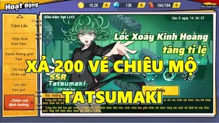 One Punch Man: The Strongest - Xả 200 Vé Chiêu Mộ Định Hướng Tatsumaki Thở Oxy Là Có Thật